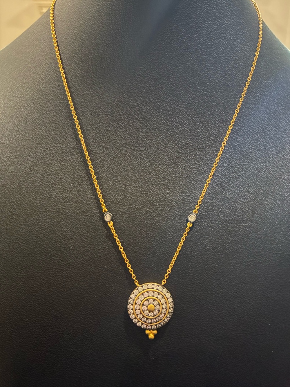 Freida Rothman 14k Over Sterling & Cubic Zirconia Necklace